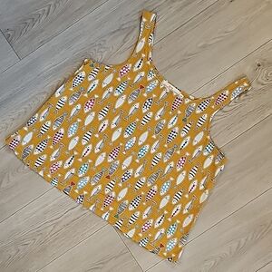 Sabrina Butterfly Fishermancore Small Shop Flowy Oversized Fish Blouse Med